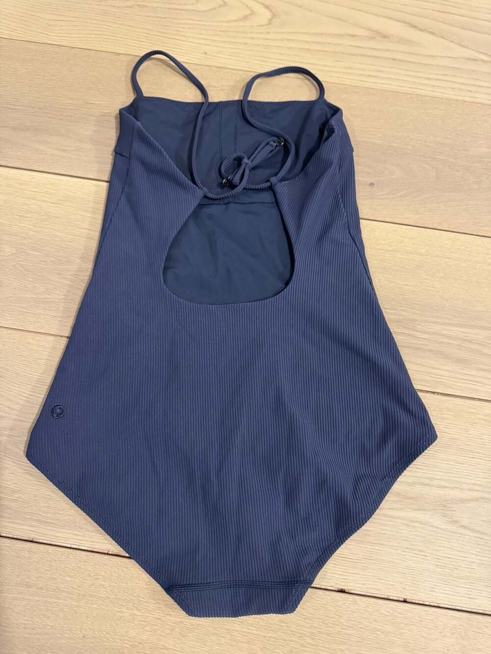 Lululemon Ribbed One-Piece Swimsuit Navy Blue - Picture 4 of 11